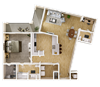 Vera A1E Floor Plan